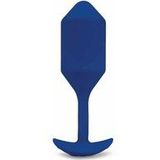 B-Vibe - Vibrerende Snug Plug XL Blauw