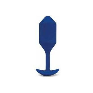 B-Vibe - Vibrerende Snug Plug XL Blauw