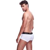 Envy Transparante Mesh Herenshort - Wit