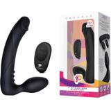 Pegasus - 18cm Strapless Silicone Strap-On met Afstandsbediening