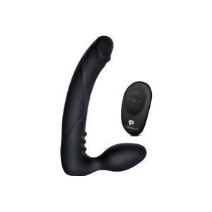 Pegasus - 18cm Strapless Silicone Strap-On met Afstandsbediening