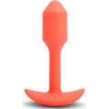B-Vibe - Vibrerende Snug Plug 1 (S) Oranje