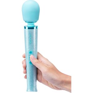 Le Wand - Petite All That Glimmers Oplaadbare Vibrerende Massager Blauw