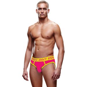 Envy Menswear Jockstrap -L/XL- Solid Envy Roze/Geel