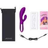 le Wand Blend Rabbit vibrator met clitorsstimulator purple 20,3 cm