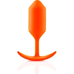 B-Vibe Snug Plug 12.5 Cm Oranje