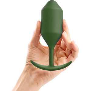 B-Vibe Snug Plug 13 Cm Groen