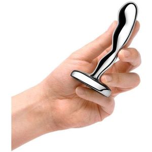 'Stainless Steel Prostate Plug', 11,6 cm