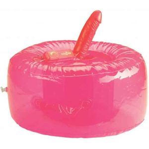 Vibrating Inflatable Ecstacy Lounge - Pink