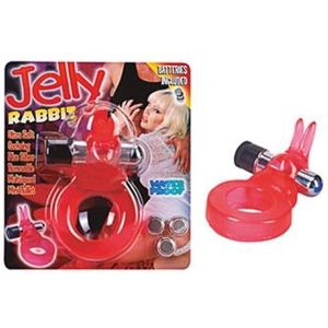 Jelly Rabbit Cockring - Roze