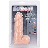 So Real Dong With Balls - 15cm - Flesh