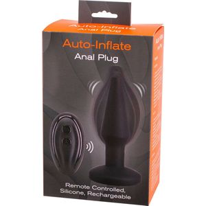 Anaal Auto Inflate Anal Plug Zwart