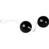 Seven Creations Duotone Balls - Vaginale Balletjes - Zwart - Ø 35 Mm