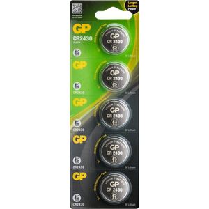 GP - Knopfzelle cr 2430 3 v 5 St. Lithium CR2430-7C5
