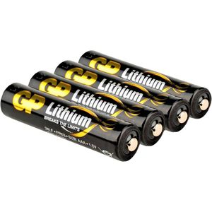 GP Batteries Lithium Primary AAA - 4 Wegwerpbatterij Alkaline