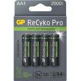 GP Batterijen ReCyko+Pro Photo HR06 Mignon (AA) Batterij NiMH 2000 mAh 1,2 V 4 stuks