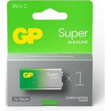 GP Super Alkaline 9V batterij 1PK