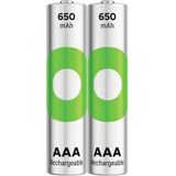 GP - ReCyko Micro (AAA)-Akku NiMH 650 mAh 1.2 v 2 St.