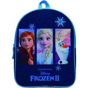 Disney Rugzak Frozen Ii Meisjes 25 X 31 Cm Polyester Blauw