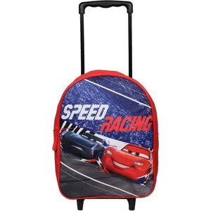 Bagtrotter - Disney Cars - Rugzak - Trolley Kids - Speed Racing Trolley Kids