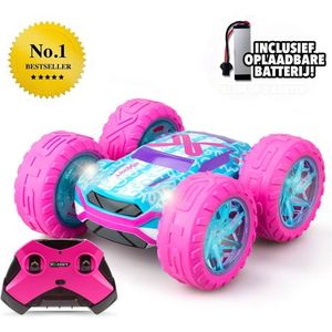 Exost - 360 Flash - RC Auto - Roze - Geschikt voor Diverse Activiteiten