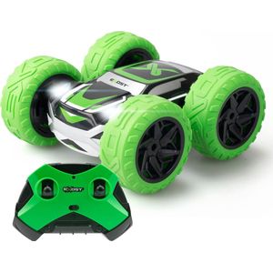 Exost RC 360 Cross II Stuntauto groen 1:18 - RC Auto - Bestuurbare Auto - Met koplampen