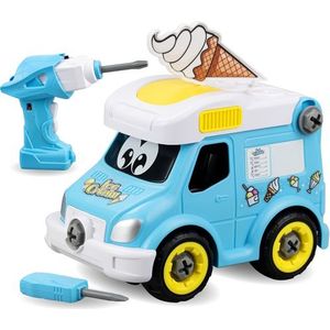 Silverlit - Build My First RC IJswagen - Kleuterspeelgoed - Bouwen en Spelen