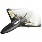 FLYBOTIC 85736 - Op afstand bestuurd vliegtuig X-Twin - Vormgeheugenmateriaal - Binnen-/ Buitengebruik -Speelgoed voor kinderen - Willekeurige kleuren - Vanaf 8 jaar,Meerkleurig
