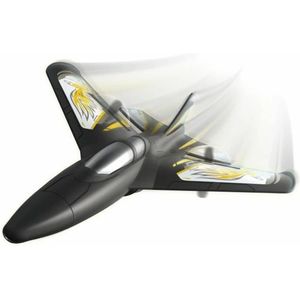 FLYBOTIC 85736 - Op afstand bestuurd vliegtuig X-Twin - Vormgeheugenmateriaal - Binnen-/ Buitengebruik -Speelgoed voor kinderen - Willekeurige kleuren - Vanaf 8 jaar,Meerkleurig