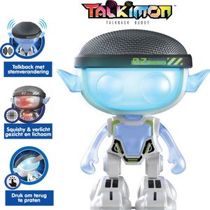 Robot Talkimon - Terugpratende Robotvriend - LED-gezicht - Squishy Lichaam