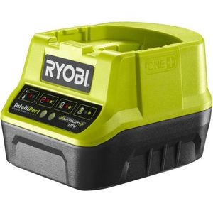 Ryobi 5133002891 snellader 18 V met spannings- en temperatuurregeling met elektronische beveiliging zonder batterij - RC18-120