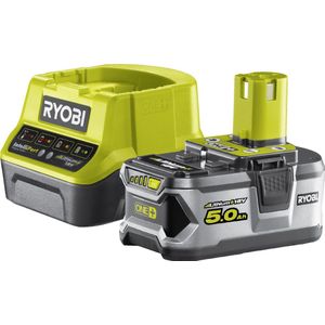Ryobi - RC18120-150 Accu Starterset - 18V - 1x 5.0Ah - Inclusief Lader