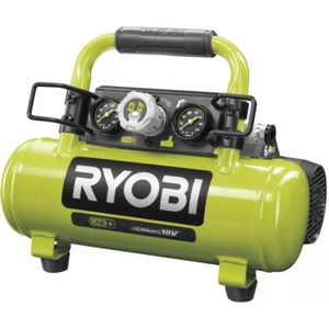Ryobi Accu-Compressor groot,18V compressor zonder batterij en lader