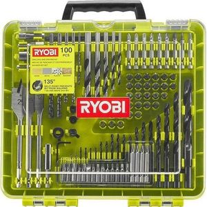 Ryobi - RAKDD90 Kit 90 Bits 1/4' Sechskant-Bits Fräser-Bits Schraubendreher Bohrer