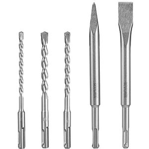 Ryobi RAKSP05 | 5-delig SDS+ Boor Set - 5132004837 - 5132004837