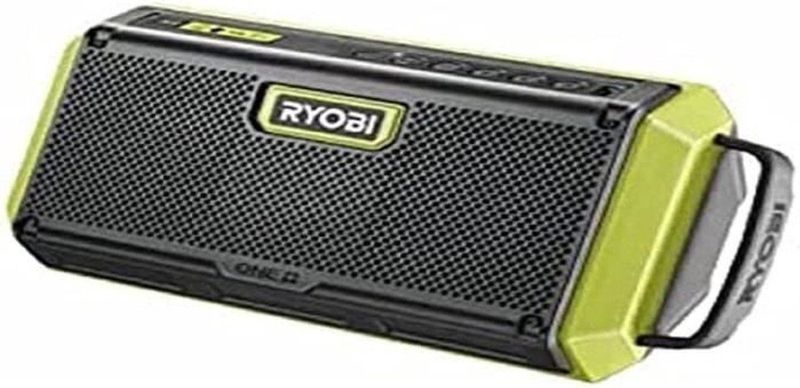 Ryobi - Bluetooth-luidspreker - 18 V - 2 Luidsprekers 10 W - USB-oplaadpoort 2,1 A