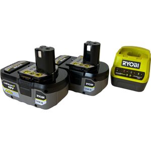 Ryobi - RC18120-240X - Accu en Lader - 2 x 4.0Ah Lithium+
