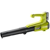 RYOBI - Bladblazer 18 V Turbo Jet – max. snelheid blazer 145 km/u – luchtstroom max. 7,1 m³/min – 1 lithium-accu + 18 V 4,0 Ah en 1 oplader 1,5 A -RY18BLA-140