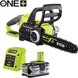 Ryobi RCS1830-140B One+ 18V Brushless Li-ion Accu kettingzaag set 4.0Ah - 30cm