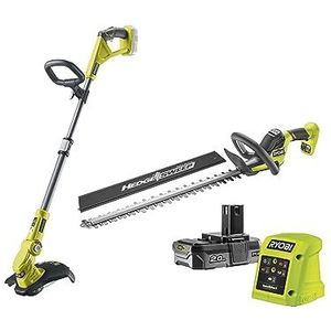 Ryobi RY18LT18HTA-120 | ONE+ 18V Accu Heggenschaar en 30cm Grastrimmer combokit | incl. 1x 2.0Ah accu 5133005619