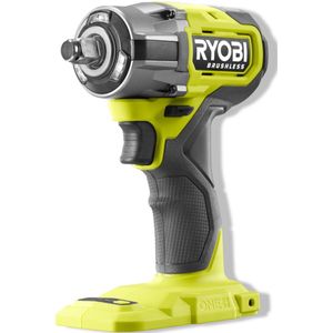 Ryobi - RIW18CBL-0 - Draadloze Slagmoersleutel - Groen - Borstelloos