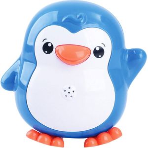 Playgo: Blauwe waterspuitende pinguïn - badspeeltje