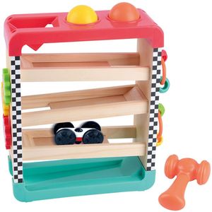 Play - 4in1 Houten Activiteiten Speeltoren