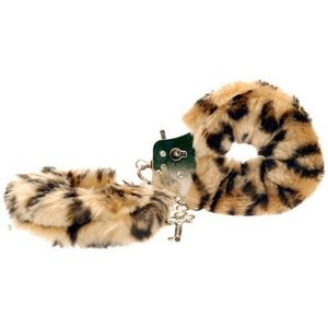 Dream toys handcuffs With plush leopard
