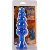 Blauwe Buigzame Buttplug - 20 CM