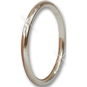 NMC 40 mm zilveren ring van power metalen cocktailring