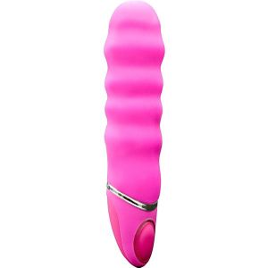 Oplaadbare Vibrator met Ribbel Provide - Roze