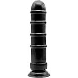 NMC Anale munitie enorme buttplug met zuignap, lengte 23 cm/diameter 5,1 cm, zwart