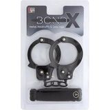 BondX metalen  en liefdes touw (3m) - handboeien