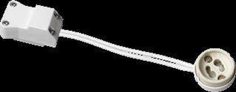 Megaman - Ombouwset GU10 - Aansluitsnoer - IP20 - Doorlusbaar